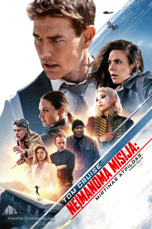 Mission: Impossible - Dead Reckoning Part One - Lithuanian Video on demand movie cover