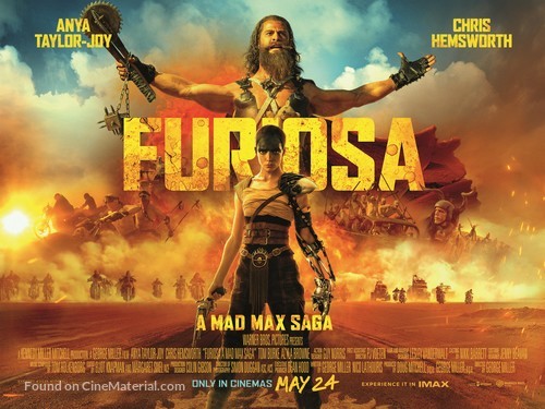 Furiosa: A Mad Max Saga - British Movie Poster