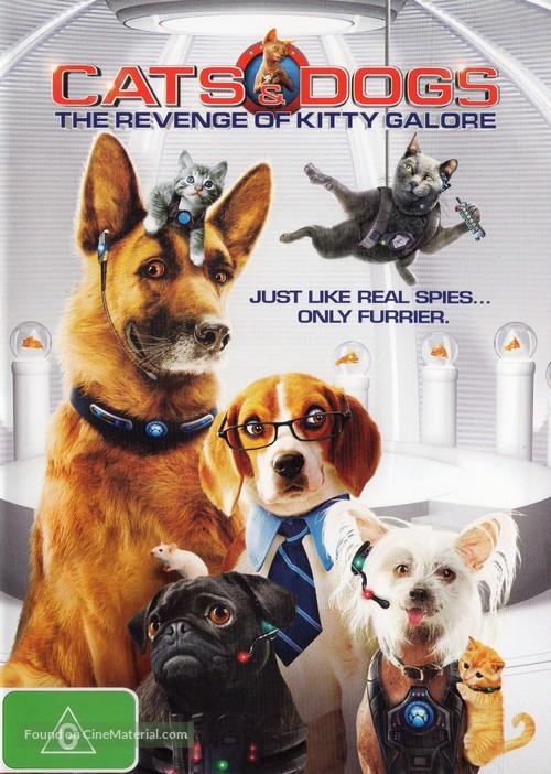 Cats &amp; Dogs: The Revenge of Kitty Galore - Australian DVD movie cover