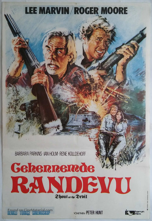 Shout at the Devil - Turkish Movie Poster