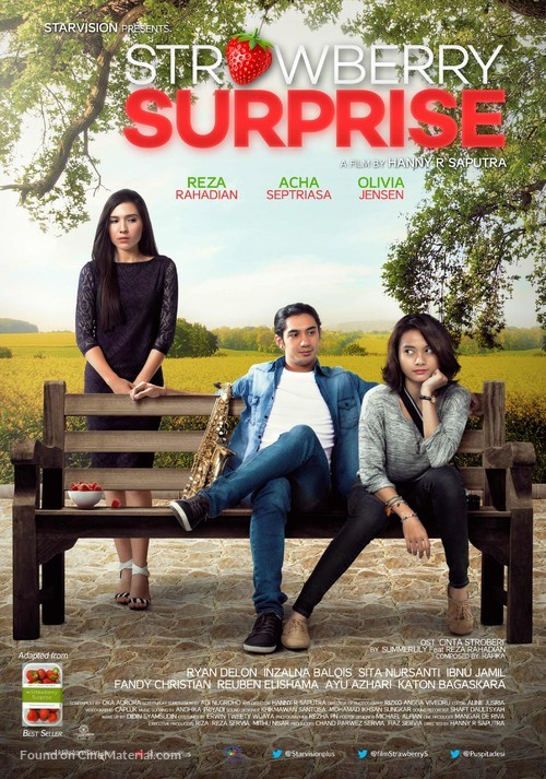 Strawberry Surprise - Indonesian Movie Poster