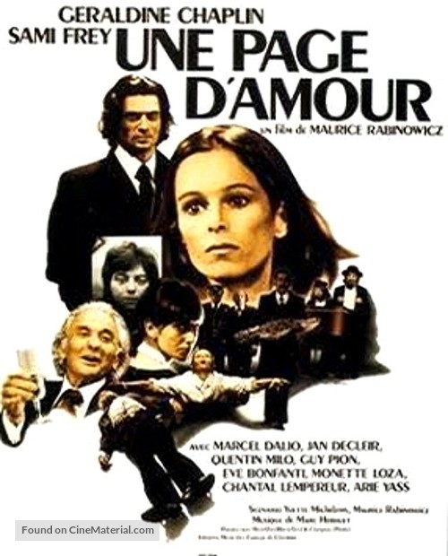 Une page d&#039;amour - French Movie Poster