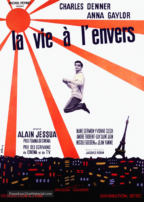 La vie &agrave; l&#039;envers - French Movie Poster