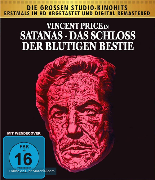 The Masque of the Red Death - German Blu-Ray movie cover