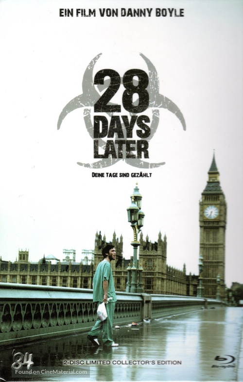 28 Days Later... - German Blu-Ray movie cover