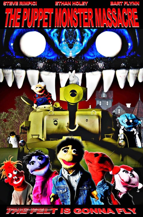 The Puppet Monster Massacre - DVD movie cover