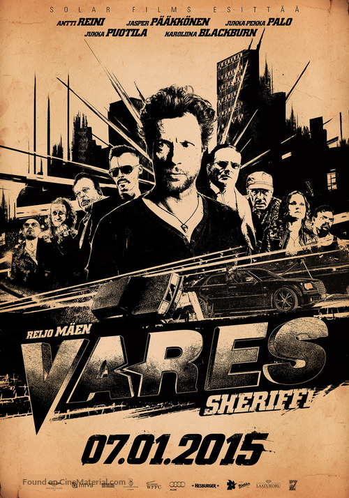 Vares - Sheriffi - Finnish Movie Poster