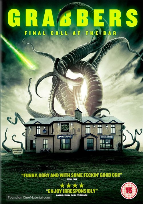 Grabbers - British DVD movie cover