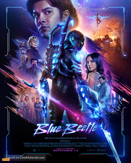 Blue Beetle - Australian Movie Poster