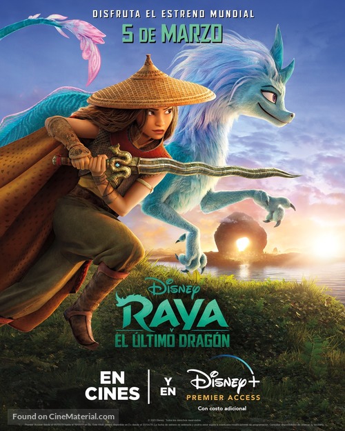 Raya and the Last Dragon - Argentinian Movie Poster