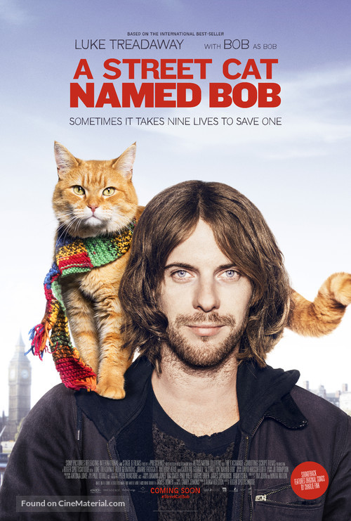 A Street Cat Named Bob - British Movie Poster