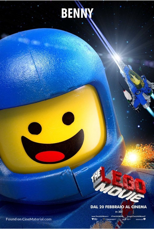 The Lego Movie - Italian Movie Poster