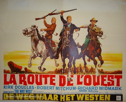 The Way West - Belgian Movie Poster