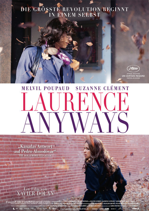 Laurence Anyways - Austrian Movie Poster