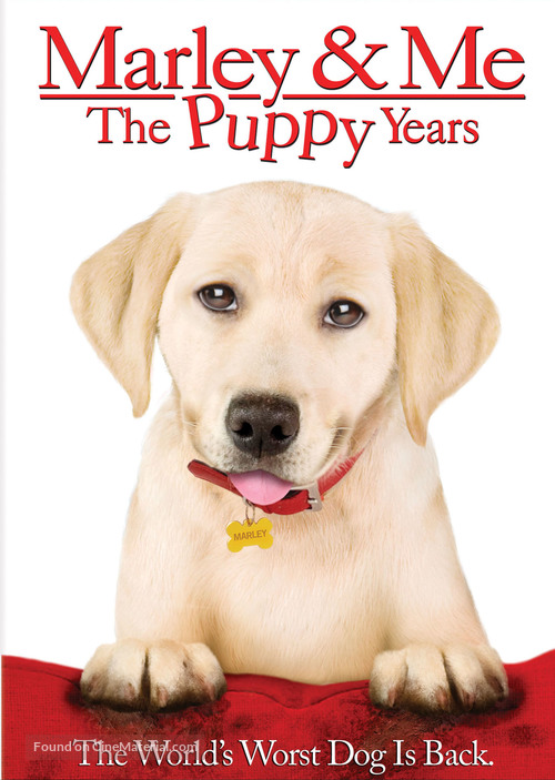 Marley &amp; Me: The Puppy Years - DVD movie cover