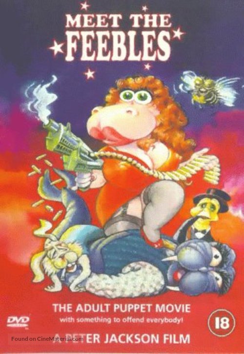Meet the Feebles - British DVD movie cover