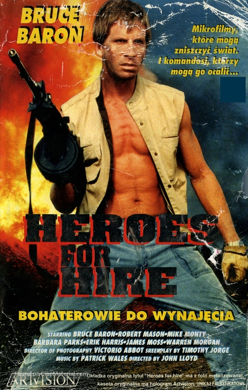 Heroes for Hire - Polish Movie Cover