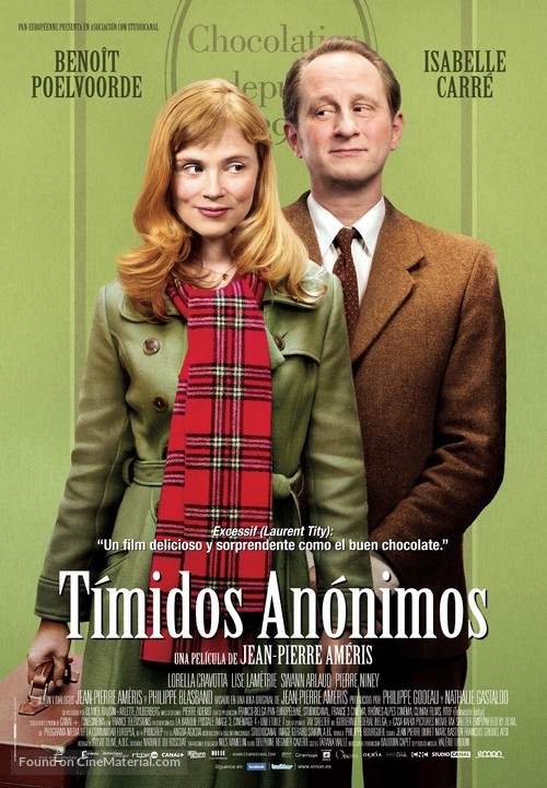 Les &eacute;motifs anonymes - Spanish Movie Poster