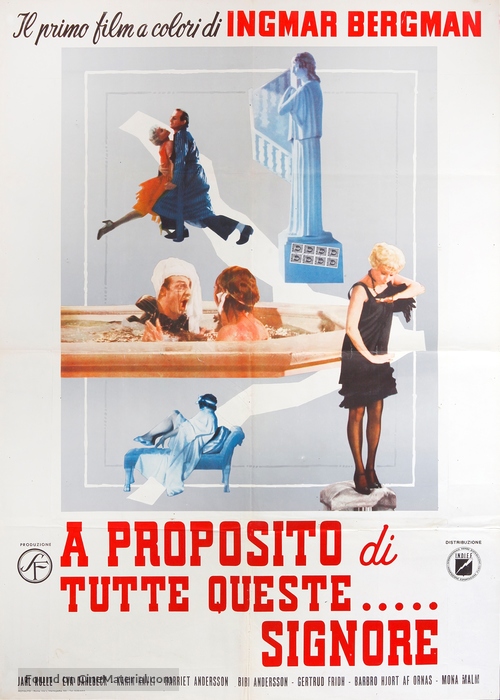 F&ouml;r att inte tala om alla dessa kvinnor - Italian Movie Poster