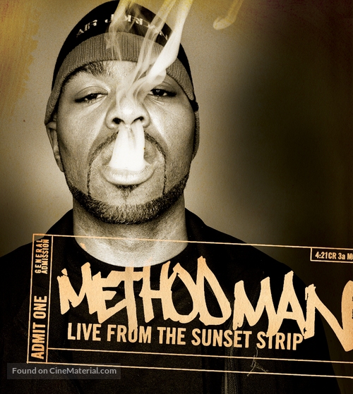 Method Man: Live from the Sunset Strip - Blu-Ray movie cover