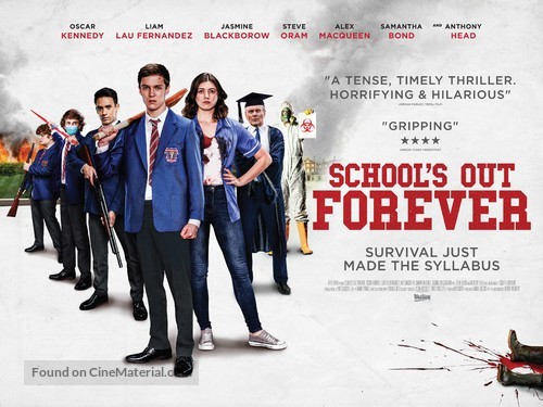 School&#039;s Out Forever - British Movie Poster