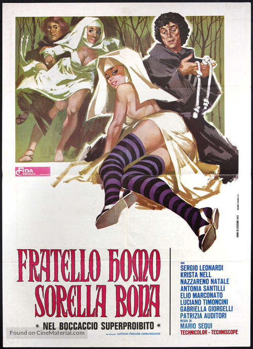 Fratello homo sorella bona - Italian Movie Poster