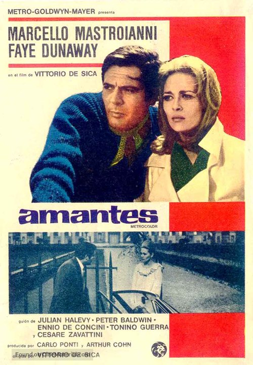 Amanti - Spanish Movie Poster