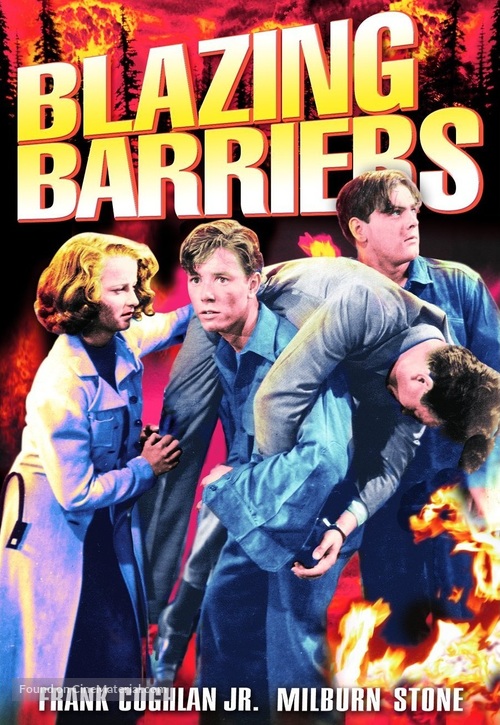 Blazing Barriers - DVD movie cover