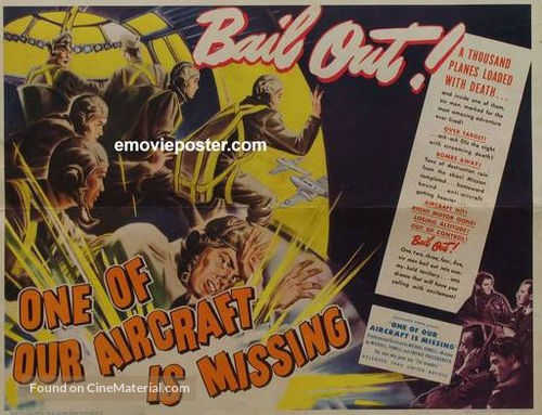 One of Our Aircraft Is Missing - British Movie Poster