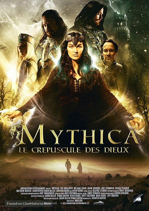 Mythica: The Godslayer - French DVD movie cover