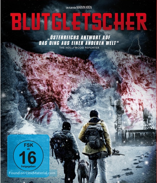 Blutgletscher - German Blu-Ray movie cover