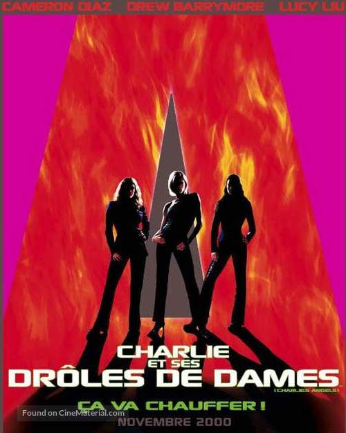 Charlie&#039;s Angels - French Movie Poster