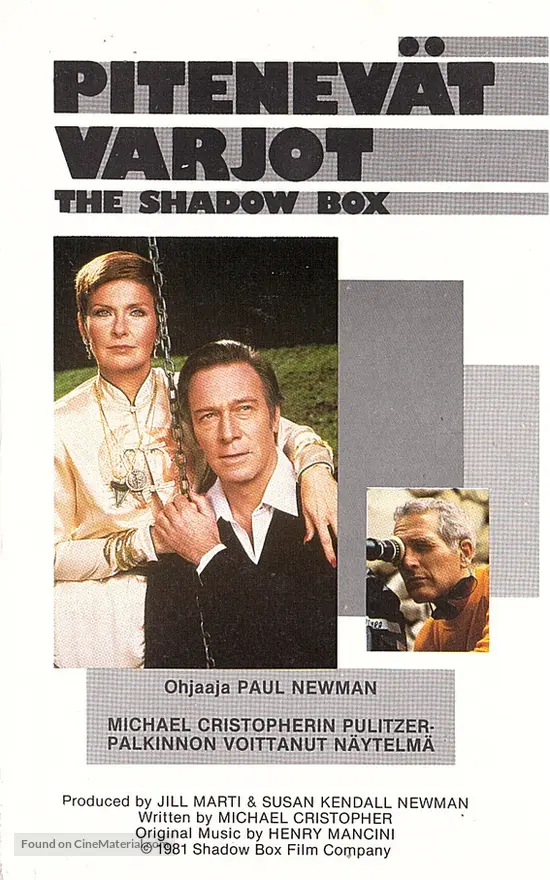 The Shadow Box - Finnish VHS movie cover