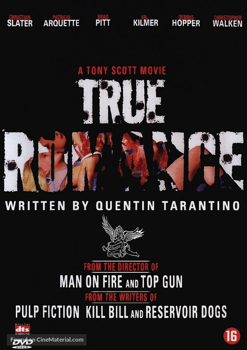 True Romance - Dutch DVD movie cover