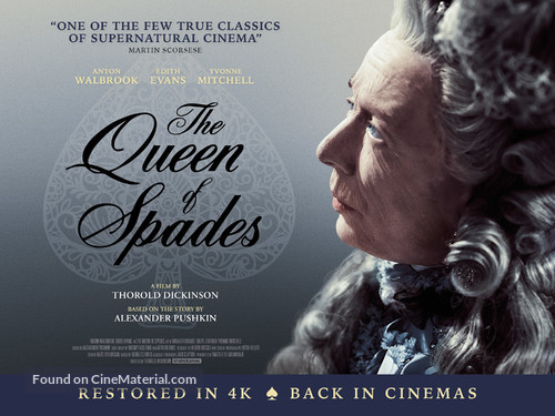 The Queen of Spades - British Movie Poster