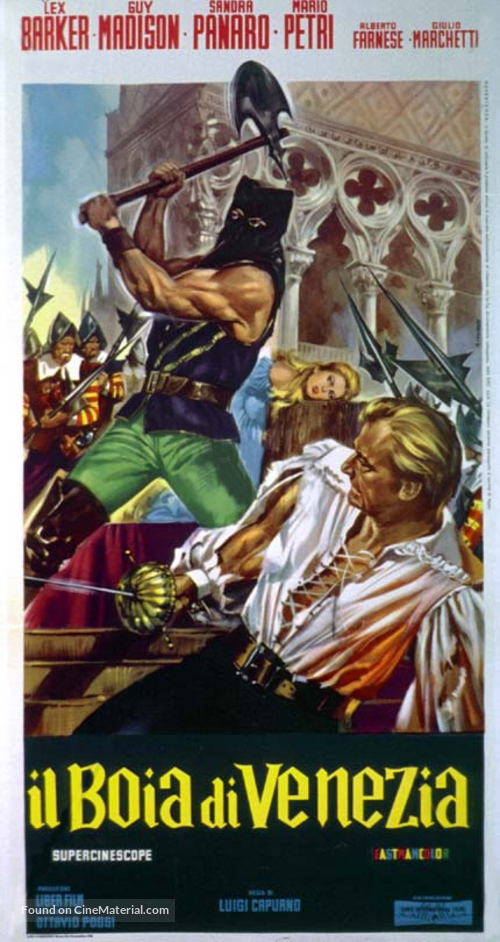 Il boia di Venezia - Italian Movie Poster