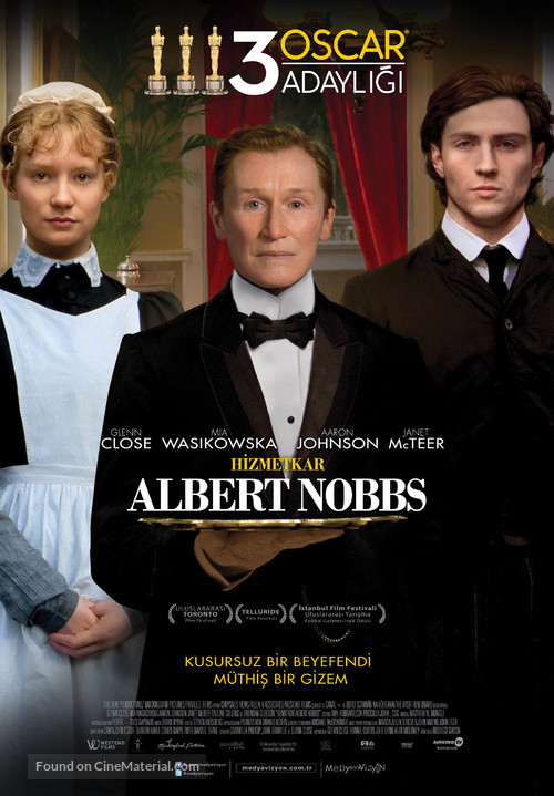 Albert Nobbs - Turkish Movie Poster