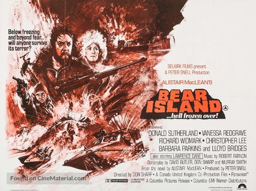 Bear Island - British Movie Poster