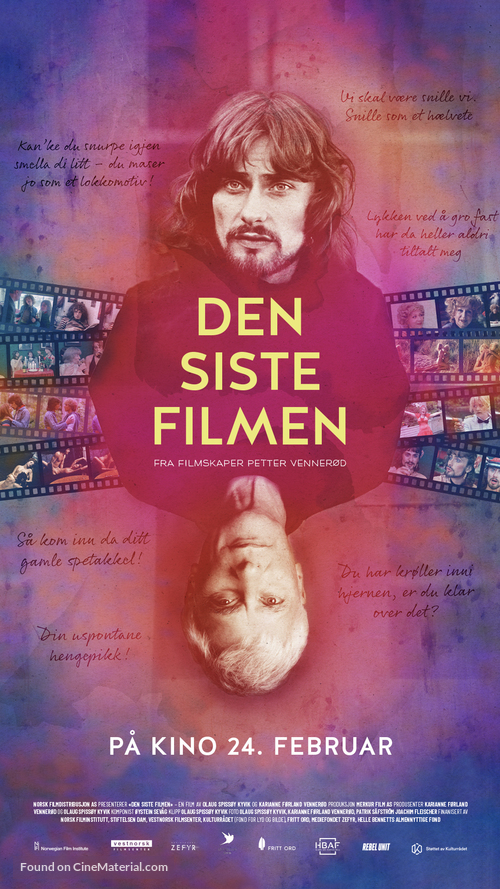 Den siste filmen - Norwegian Movie Poster