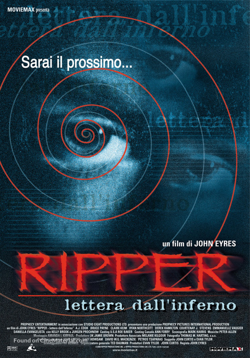 Ripper - Italian Movie Poster