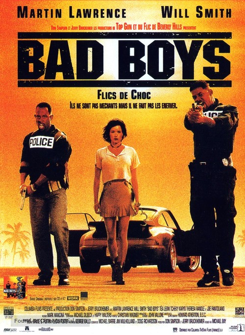 Bad Boys - French Movie Poster
