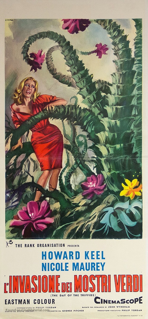The Day of the Triffids - Italian Movie Poster