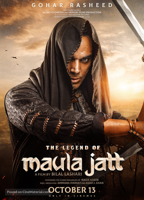 The Legend of Maula Jatt - Pakistani Movie Poster