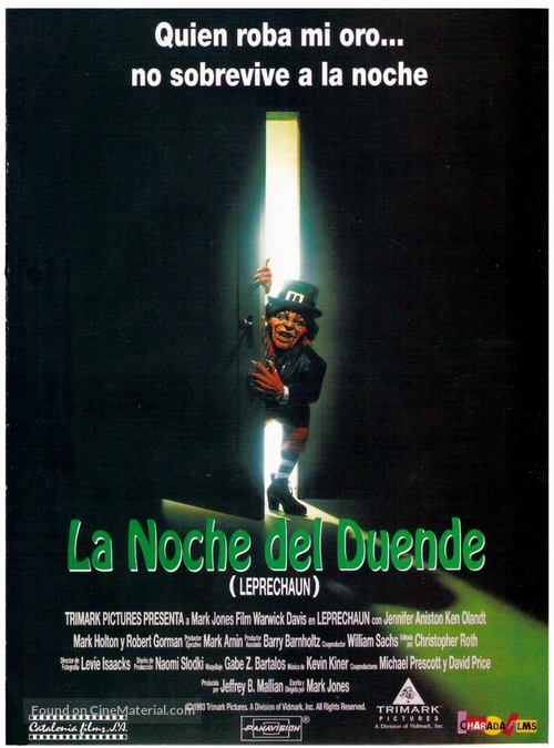 Leprechaun - Spanish Movie Poster