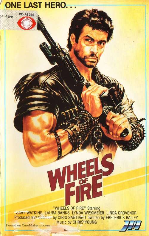 Wheels of Fire - German VHS movie cover