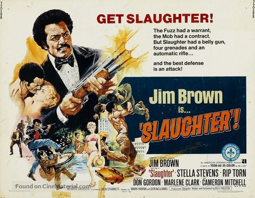 Slaughter - Canadian Movie Poster