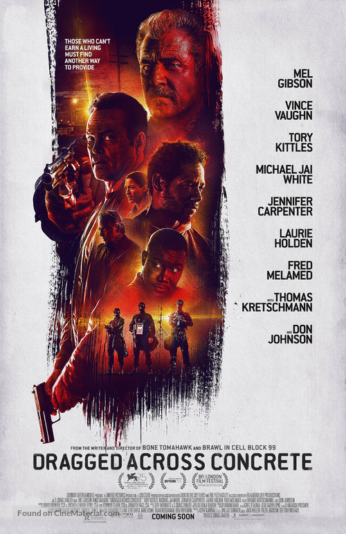 Dragged Across Concrete - Movie Poster