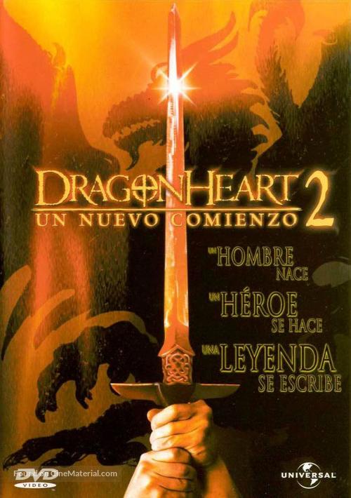 Dragonheart: A New Beginning - Spanish Movie Cover