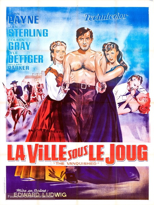 The Vanquished - French Movie Poster