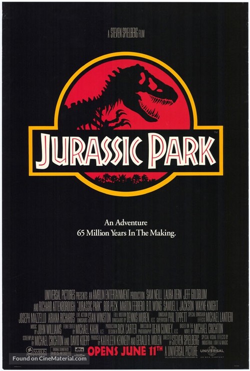 Jurassic Park - Movie Poster